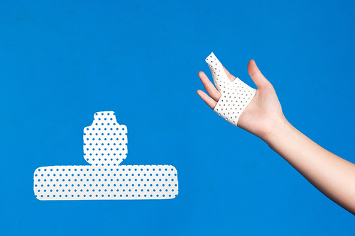 Finger precut splint